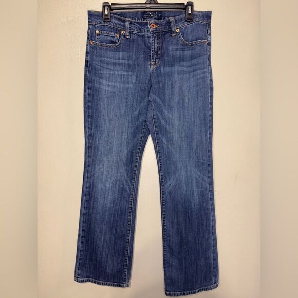 Lucky Brand Easy Rider Denim Blue Jeans Bootcut Size 8 8A - Picture 1 of 8